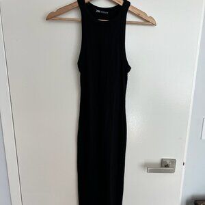 Zara Rib Midi Dress